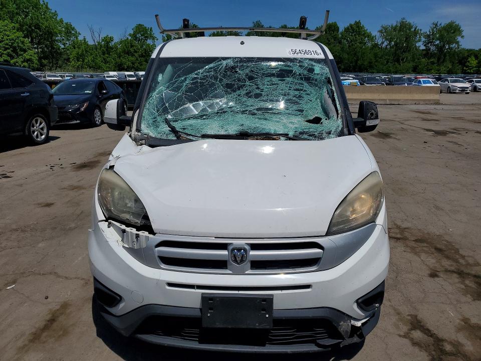 2016 Ram Promaster city VIN ZFBERFBT2G6C23210 COPART salvage auction — ROOF, Ny - Mv-907A Salvage Certificate (P), sold $1,750 on 2026-07-09 (photo 5)