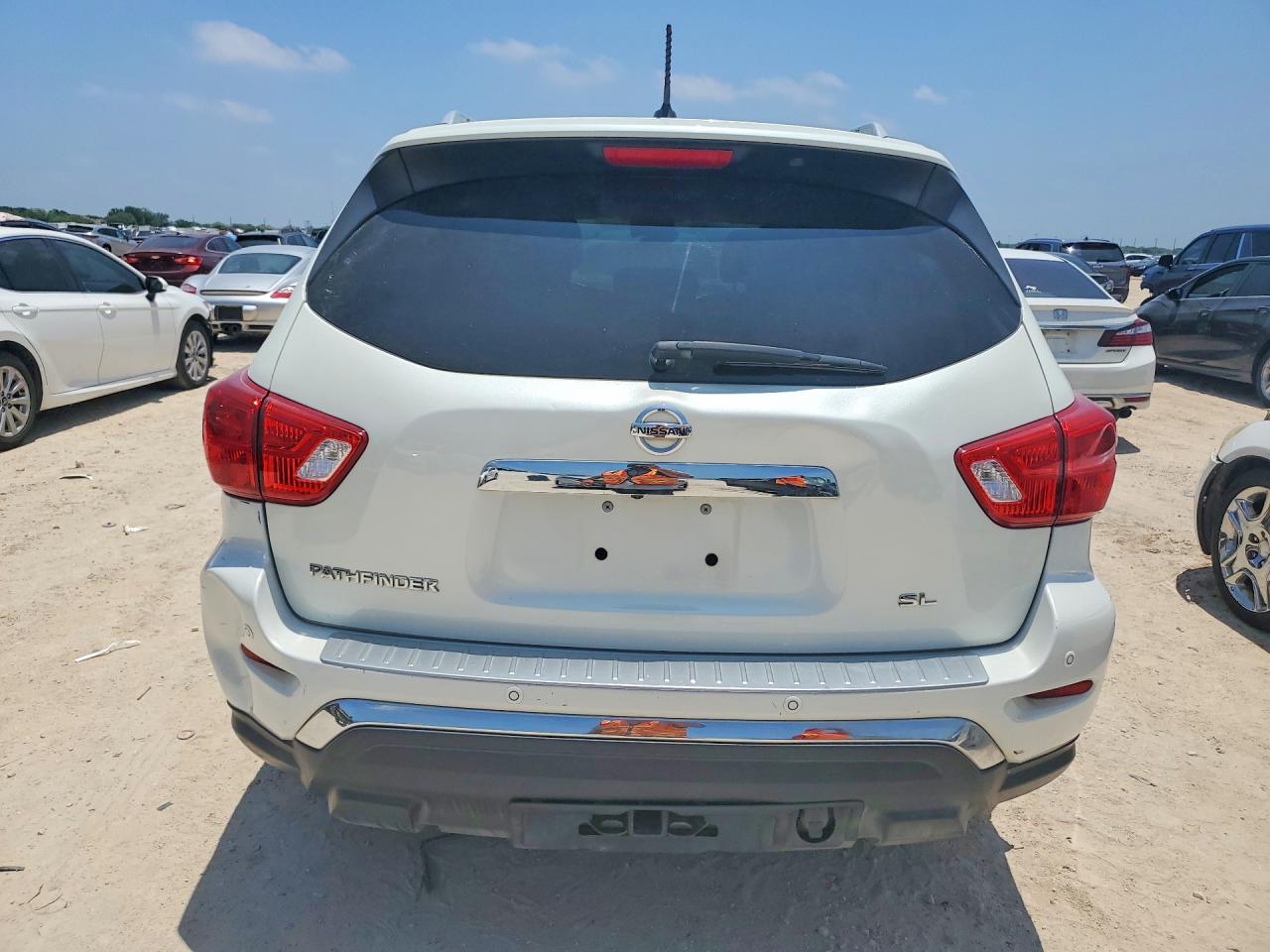 2017 Nissan Pathfinder VIN 5N1DR2MN5HC671887 COPART salvage auction — Minor Dent/Scratches, TX - CERTIFICATE OF TITLE (P), sold $1,900 on 2026-07-09 (photo 6)