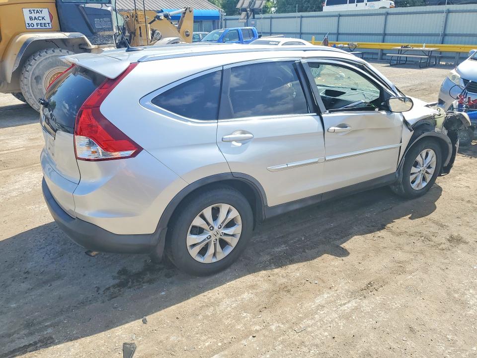 2012 Honda VIN JHLRM3H7XCC008305 COPART salvage auction — FRONT END, Ks - Cert Of Title-Salvage, sold $1,850 on 2026-07-22 (photo 3)