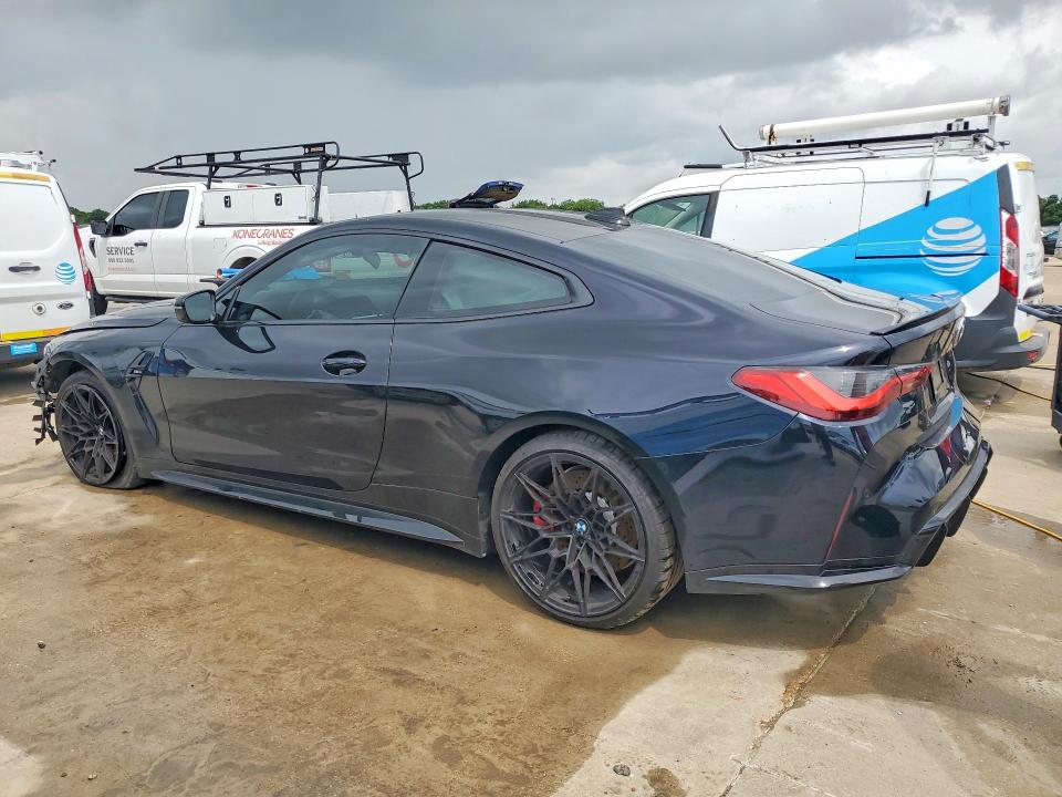 2021 BMW M4 VIN WBS53AZ08MCH00807 COPART salvage auction — FRONT END, Tx - Certificate Of Title, sold $15,000 on 2026-07-30 (photo 2)