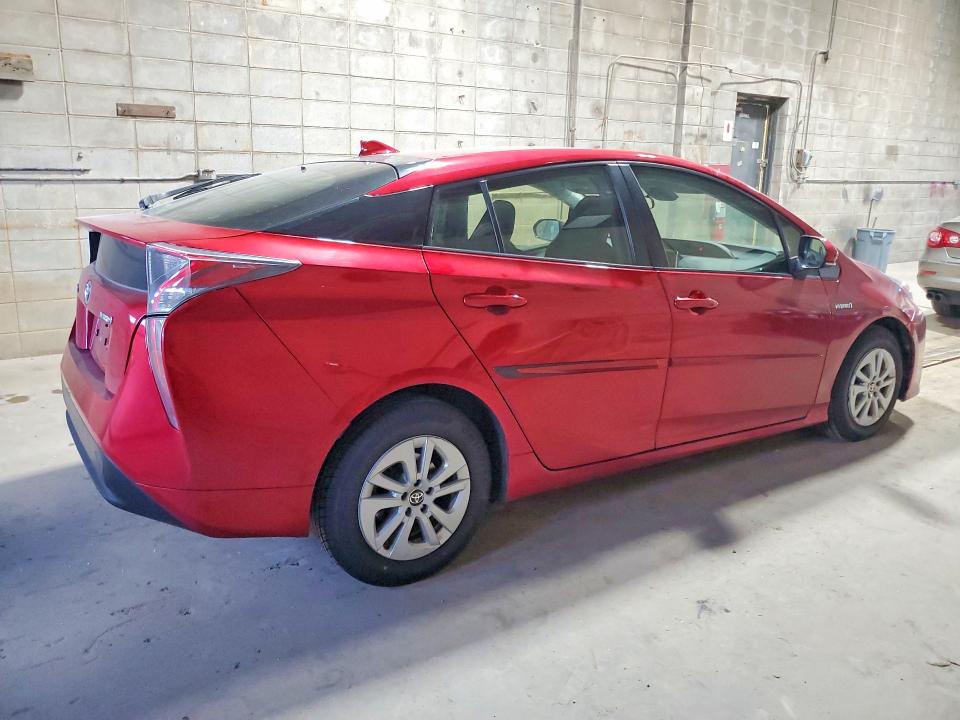 2017 Toyota Prius VIN JTDKBRFU0H3548057 COPART salvage auction — MINOR DENT/SCRATCHES, Wi - Non Public Clean Title, sold $3,500 on 2026-07-14 (photo 3)