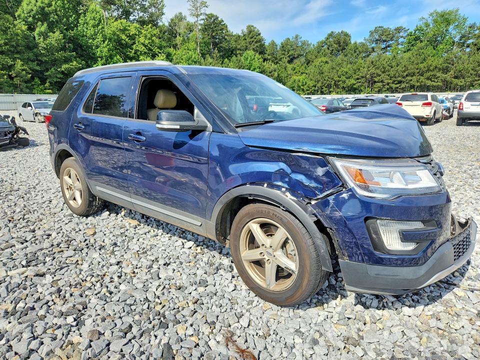 2016 Ford Explorer VIN 1FM5K7D82GGC01081 COPART salvage auction — FRONT END, Ga - Cert Of Title-Salvage, sold $975 on 2026-07-09 (photo 4)