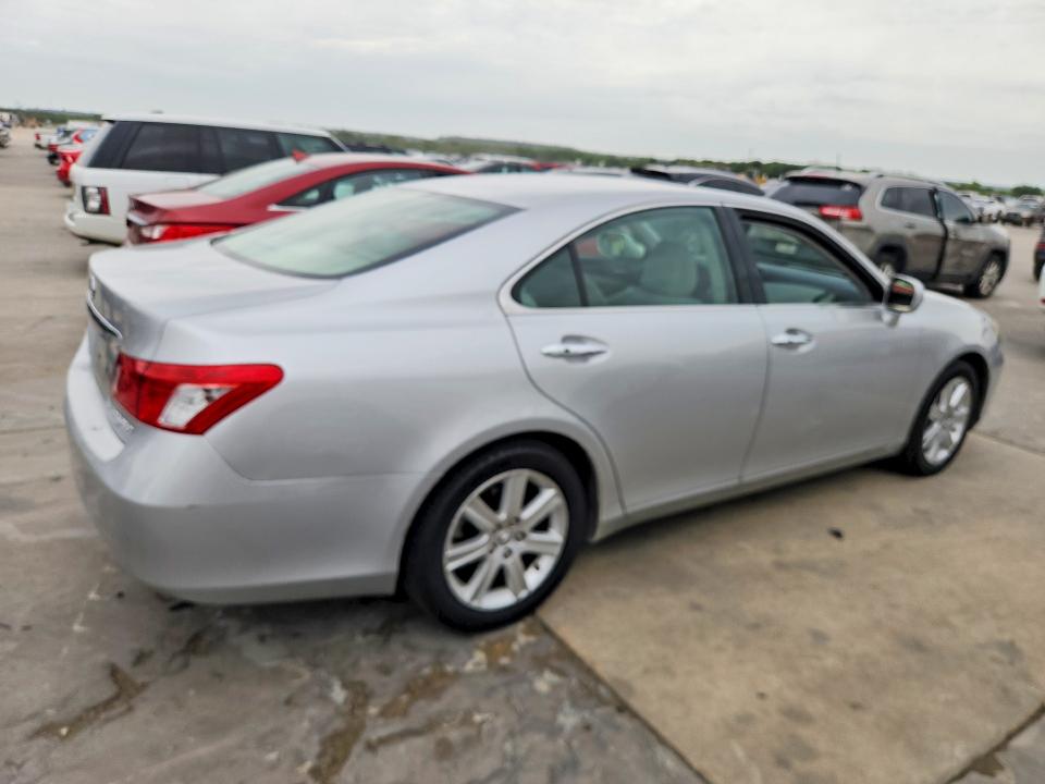 2007 Lexus Es 350 VIN JTHBJ46G872102208 COPART salvage auction — REAR END, TX - SALVAGE VEHICLE TITLE (P), sold $2,500 on 2026-07-06 (photo 3)