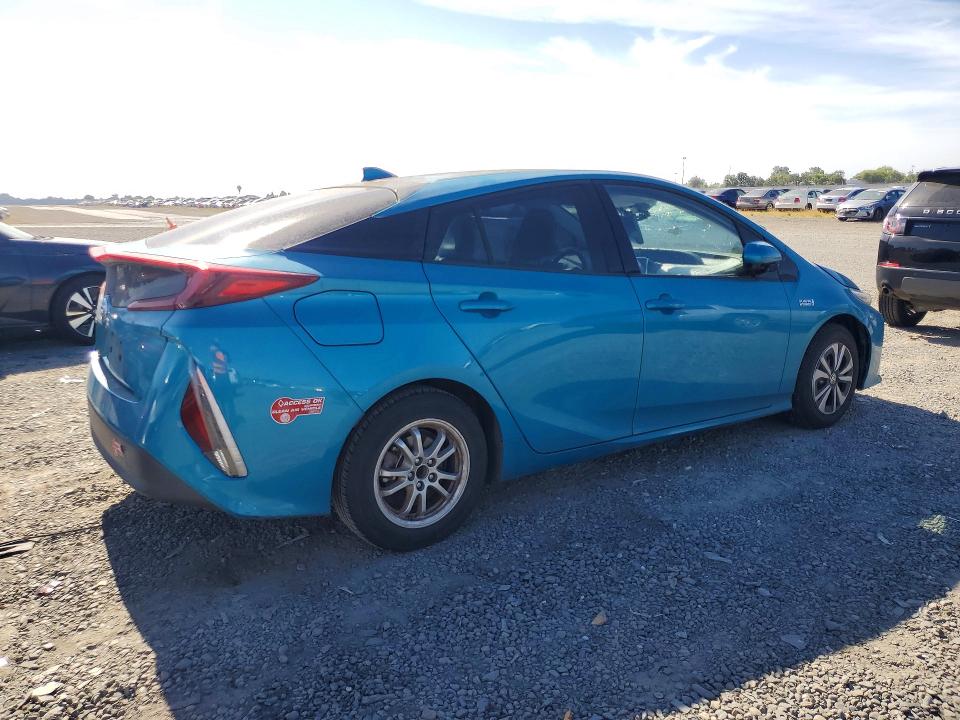 2017 Toyota Prius prime VIN JTDKARFP6H3040513 COPART salvage auction — ROOF, CA - SALVAGE CERTIFICATE, sold $7,000 on 2026-07-14 (photo 3)