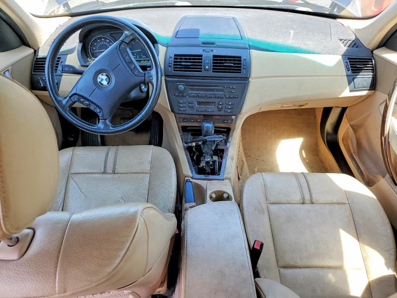 2005 BMW X3 VIN WBXPA93405WD08794 COPART salvage auction — REAR END, CA - SALVAGE CERTIFICATE, sold $275 on 2026-07-20 (photo 8)
