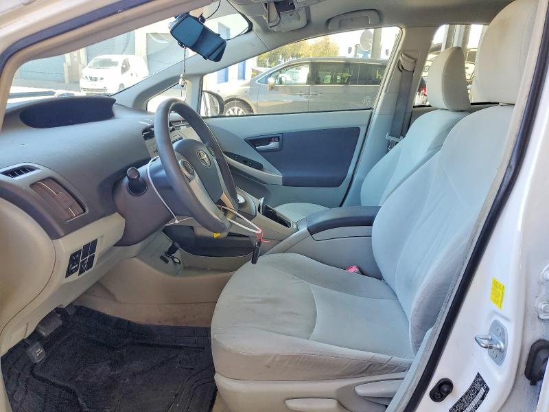 2010 Toyota Prius VIN JTDKN3DU1A0169521 COPART salvage auction — FRONT END, Ca - Salvage Certificate, sold $575 on 2026-07-07 (photo 7)