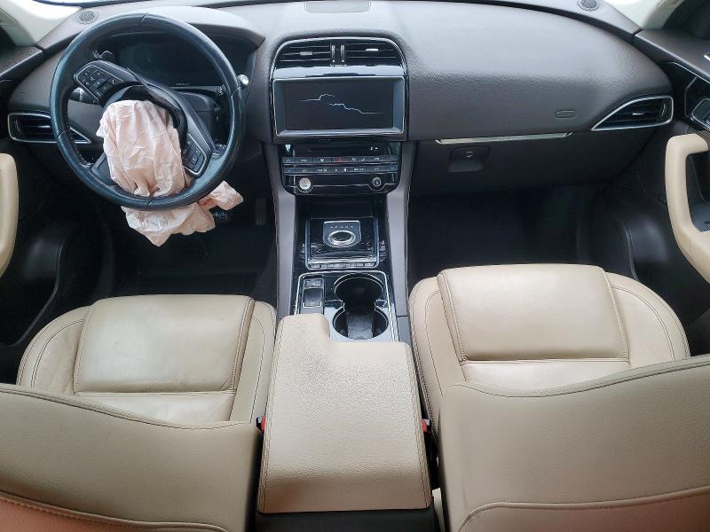 2017 Jaguar F-pace VIN SADCK2BV5HA884779 COPART salvage auction — FRONT END, Or - Salvage Title Certificate, sold $3,850 on 2026-07-20 (photo 8)