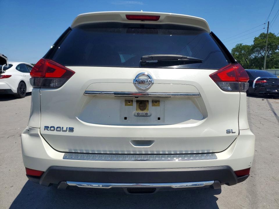 2018 Nissan Rogue VIN JN8AT2MT1JW489782 COPART salvage auction — ROOF, Tn - Salvage Certificate, sold $3,650 on 2026-07-13 (photo 6)