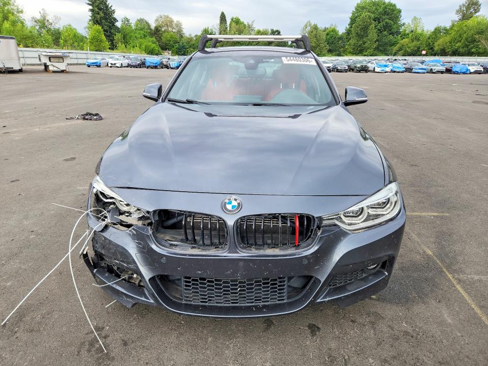 2017 BMW VIN WBA8E1C53HK895384 COPART salvage auction — FRONT END, Or - Salvage Title Certificate, sold $7,700 on 2026-08-17 (photo 5)