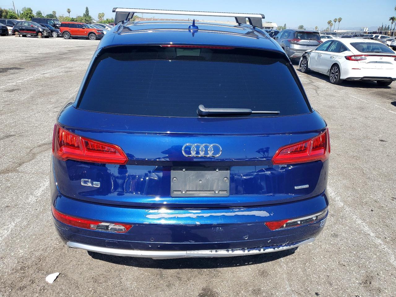 2019 Audi Q5 VIN WA1BNAFY7K2049694 COPART salvage auction — Front End, CA - SALVAGE CERTIFICATE, sold $10,100 on 2026-07-10 (photo 6)