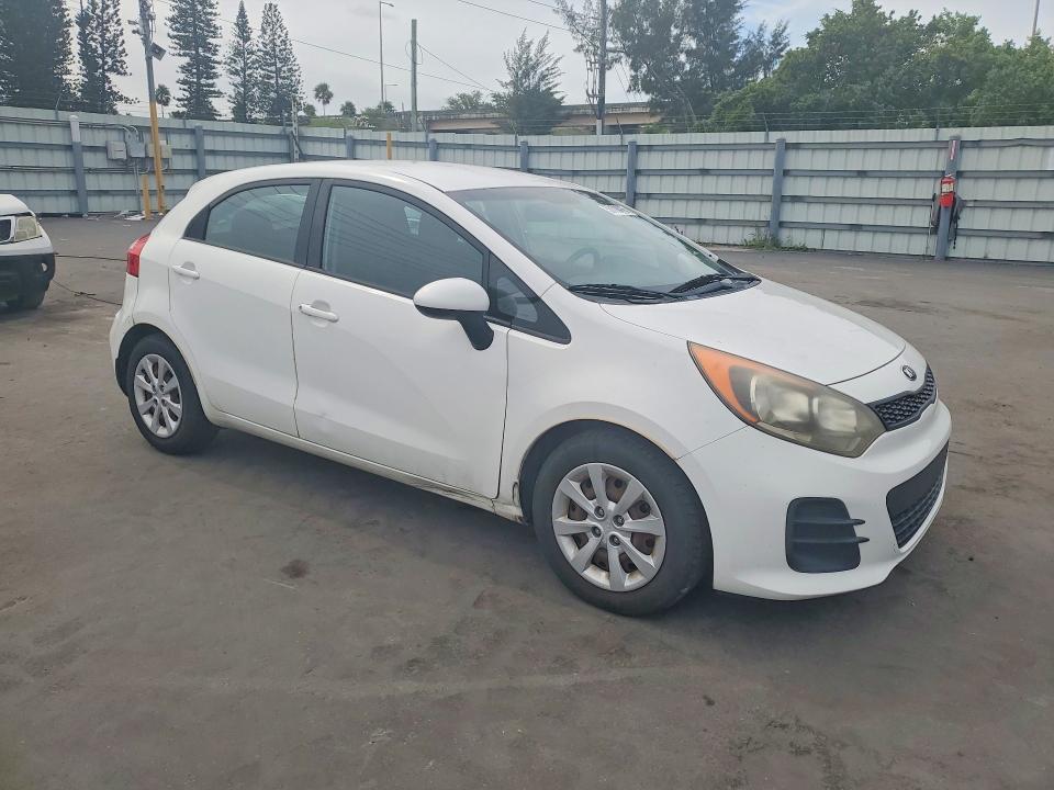 2017 Kia Rio VIN KNADM5A35H6007902 COPART salvage auction — MECHANICAL, Fl - Certificate Of Title (P), sold $275 on 2026-07-08 (photo 4)