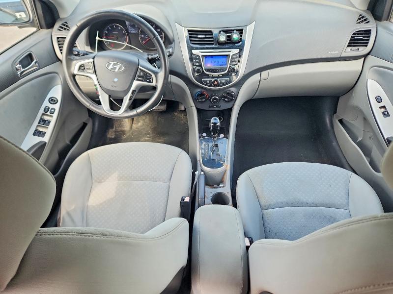 2012 Hyundai Accent VIN KMHCU5AE9CU020037 COPART salvage auction — FRONT END, Pa - Certificate Of Salvage, sold $450 on 2026-07-02 (photo 8)