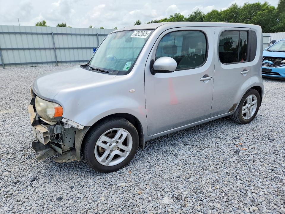 2010 Nissan Cube VIN JN8AZ2KR9AT169827 COPART salvage auction — FRONT END, LA - CERTIFICATE OF TITLE, sold $175 on 2026-07-27 (photo 1)