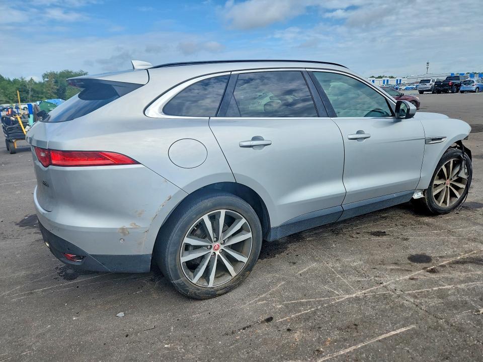 2019 Jaguar F-pace VIN SADCK2FX5KA359756 COPART salvage auction — FRONT END, Fl - Cert Of Title Slvg Rebuildable, sold $2,900 on 2026-08-03 (photo 3)