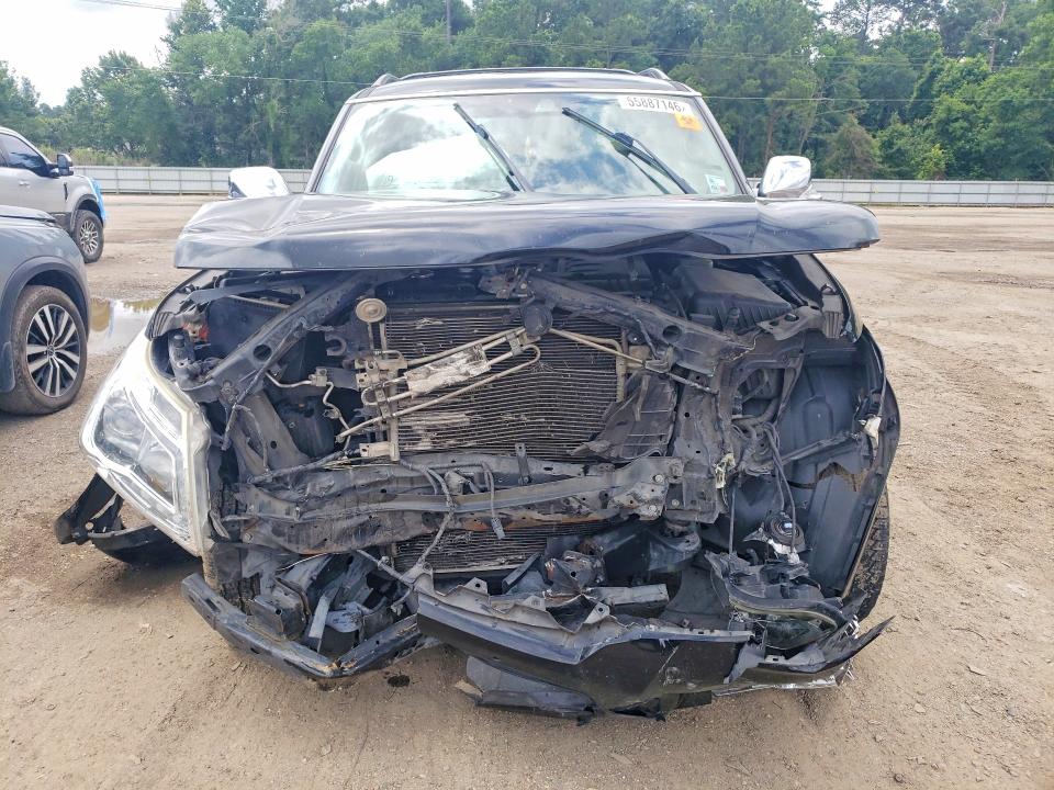 2019 Nissan Armada VIN JN8AY2NF6K9352444 COPART salvage auction — FRONT END, La - Cert Of Title-Salvage, sold $2,450 on 2026-07-17 (photo 5)