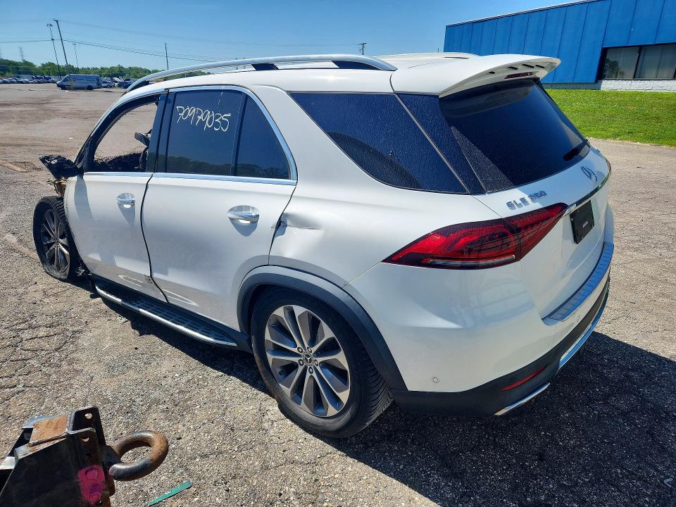 2021 Mercedes-benz Gle class VIN 4JGFB4KE2MA527084 COPART salvage auction — Burn Interior, MI - SCRAP CERTIFICATE OF TITLE, sold $4,300 on 2026-07-02 (photo 2)