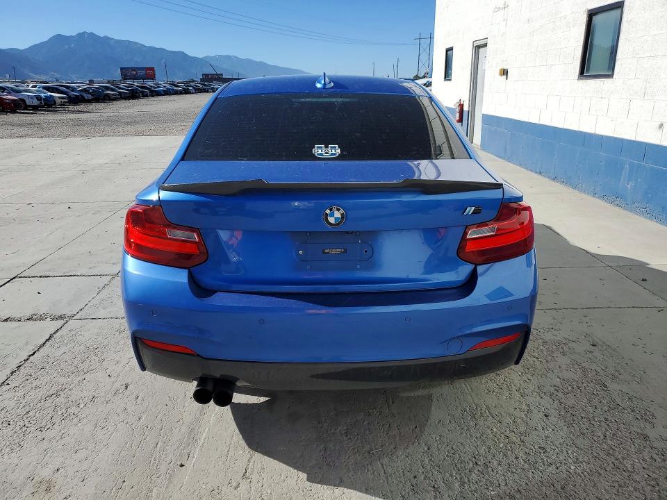 2016 BMW VIN WBA1F5C51GV343899 COPART salvage auction — FRONT END, Ut - Salvage Certificate, sold $1,400 on 2026-08-10 (photo 6)