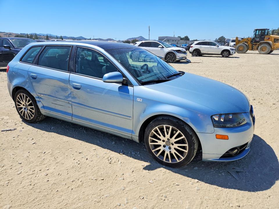 2007 Audi A3 VIN WAUHF78P97A167339 COPART salvage auction — SIDE, Ca - Salvage Certificate, sold $575 on 2026-07-07 (photo 4)