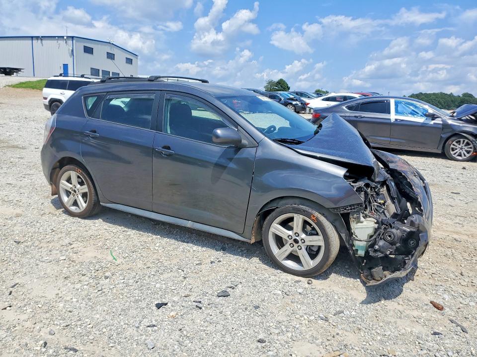2009 Pontiac Vibe VIN 5Y2SP67019Z415107 COPART salvage auction — FRONT END, Ga - Cert Of Title-Salvage, sold $400 on 2026-07-15 (photo 4)