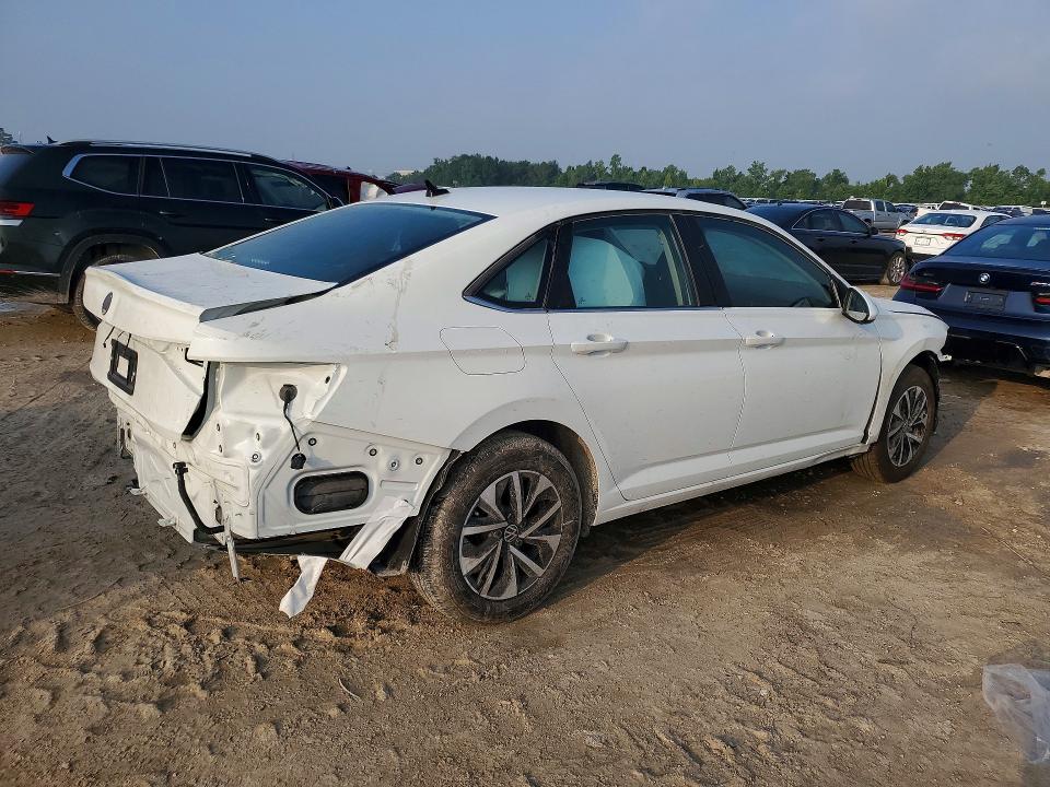2026 Volkswagen Jetta VIN 3VW5W7BU2TM022190 COPART salvage auction — FRONT END, Fl - Cert Of Title Slvg Rebuildable, sold $10,400 on 2026-07-24 (photo 3)