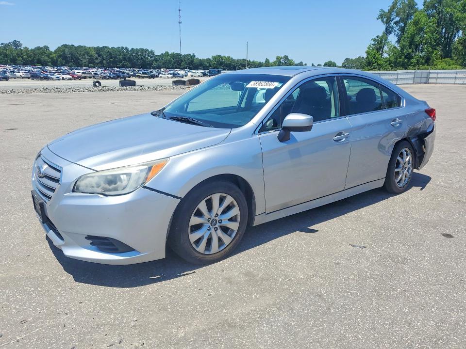 2016 Subaru LEGACY VIN 4S3BNAD64G3018802 COPART salvage auction — REAR END, Nc - Salvage Certificate Of Title, sold $275 on 2026-07-30 (photo 1)