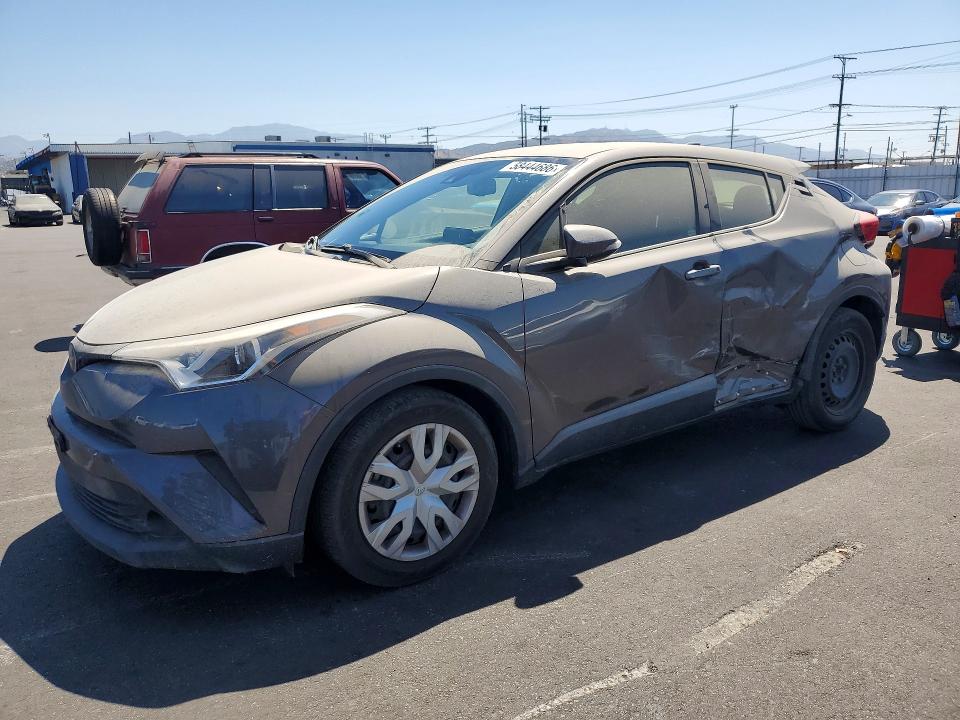 2019 Toyota C-hr VIN JTNKHMBX1K1025243 COPART salvage auction — SIDE, Ca - Salvage Certificate, sold $4,500 on 2026-07-06 (photo 1)