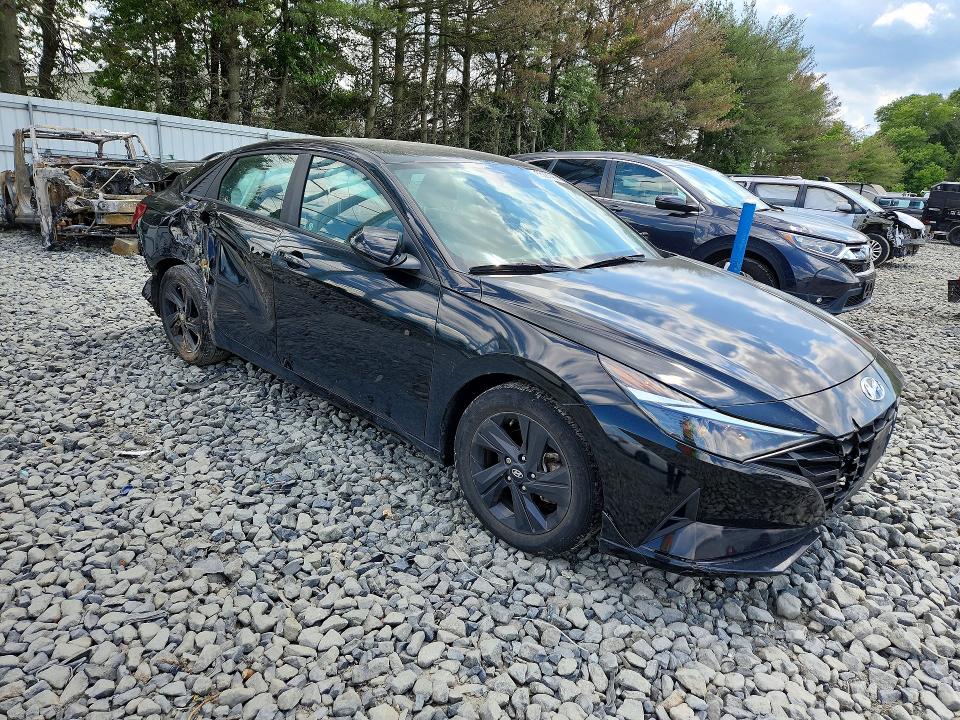 2022 Hyundai Elantra VIN KMHLM4AG6NU221053 COPART salvage auction — FRONT END, Nj - Cert Of Title-Salvage, sold $2,350 on 2026-07-29 (photo 4)