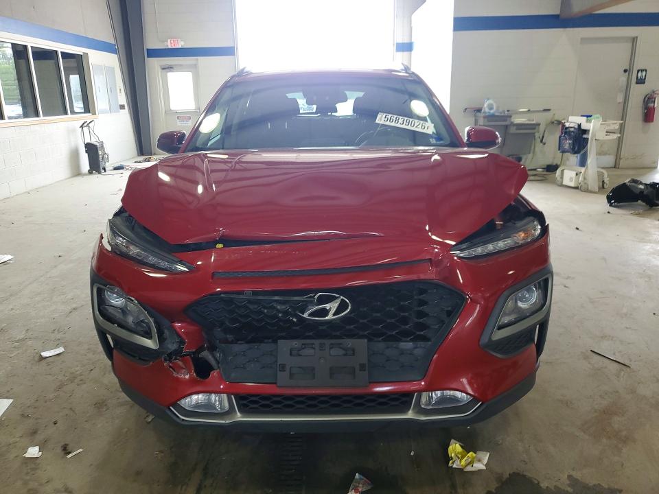 2019 Hyundai Kona VIN KM8K62AA2KU244234 COPART salvage auction — FRONT END, VA - CERTIFICATE OF TITLE, sold $1,100 on 2026-07-02 (photo 5)