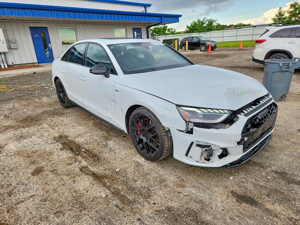 2023 Audi VIN WAUEAAF40PA015800 COPART salvage auction — FRONT END, Wi - Cert Of Title-Salvage Vehicle, sold $11,600 on 2026-07-07 (photo 4)