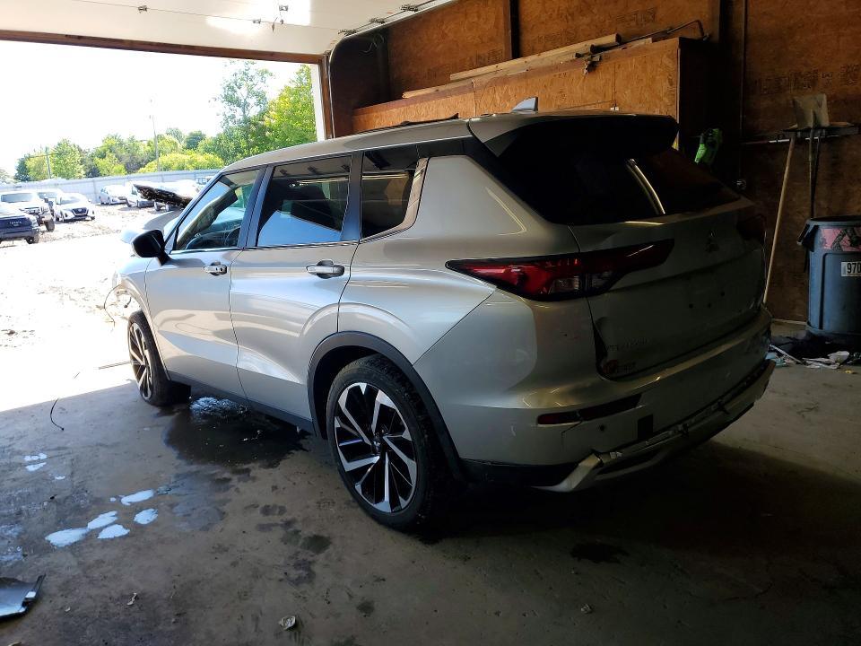 2022 Mitsubishi Outlander VIN JA4J3UA8XNZ011219 COPART salvage auction — FRONT END, Pa - Certificate Of Salvage, sold $4,550 on 2026-07-16 (photo 2)
