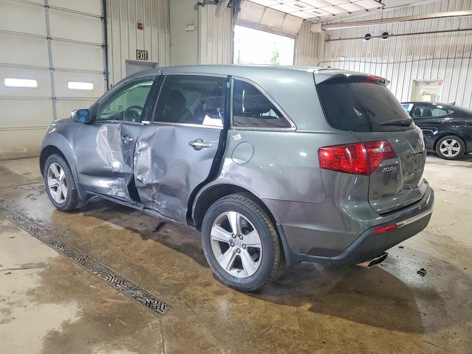 2011 Acura Mdx VIN 2HNYD2H27BH519094 COPART salvage auction — SIDE, Pa - Certificate Of Salvage, sold $1,300 on 2026-07-02 (photo 2)