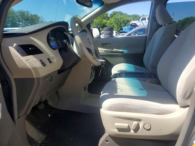 2011 Toyota Sienna VIN 5TDKK3DC6BS076606 COPART salvage auction — FRONT END, NJ - CERT OF TITLE-SALVAGE, sold $1,100 on 2026-07-27 (photo 7)
