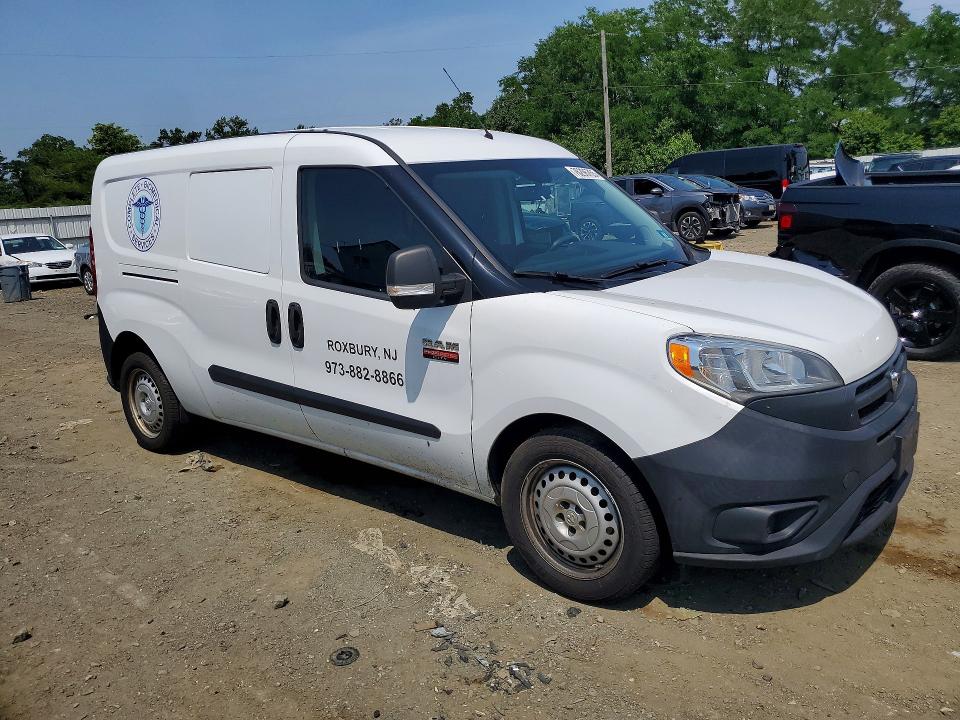 2018 Ram Promaster city VIN ZFBERFAB2J6H97628 COPART salvage auction — MINOR DENT/SCRATCHES, Nj - Certificate Of Title, sold $1,800 on 2026-08-17 (photo 4)