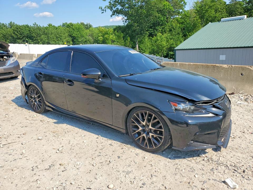 2014 Lexus Is VIN JTHCF1D20E5010338 COPART salvage auction — FRONT END, Ma - Cert Of Title-Reconstrctd Coll, sold $200 on 2026-07-07 (photo 4)