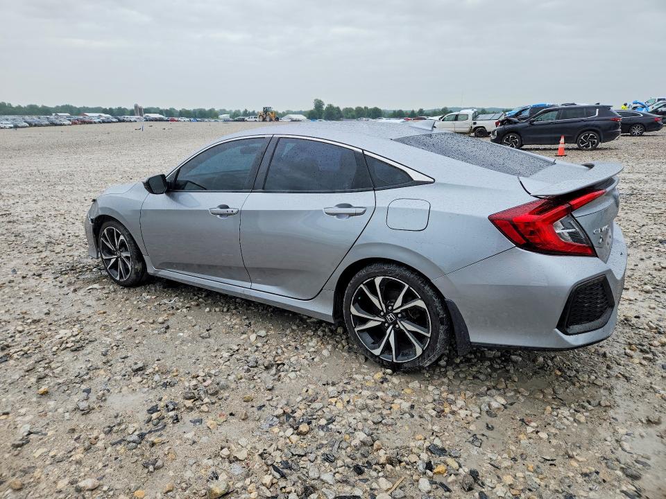 2018 Honda Civic VIN 2HGFC1E51JH709174 COPART salvage auction — FRONT END, Mi - Certificate Of Title, sold $5,400 on 2026-07-02 (photo 2)