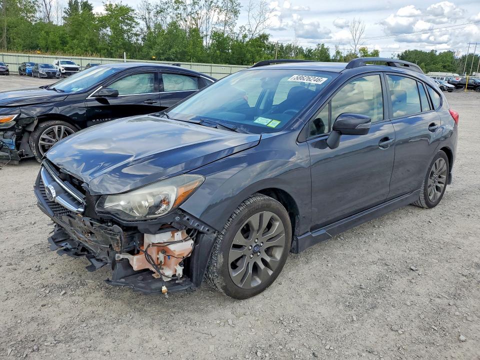2015 Subaru Impreza VIN JF1GPAT64F8320826 COPART salvage auction — FRONT END, Ny - Mv-907A Salvage Certificate, sold $450 on 2026-07-06 (photo 1)