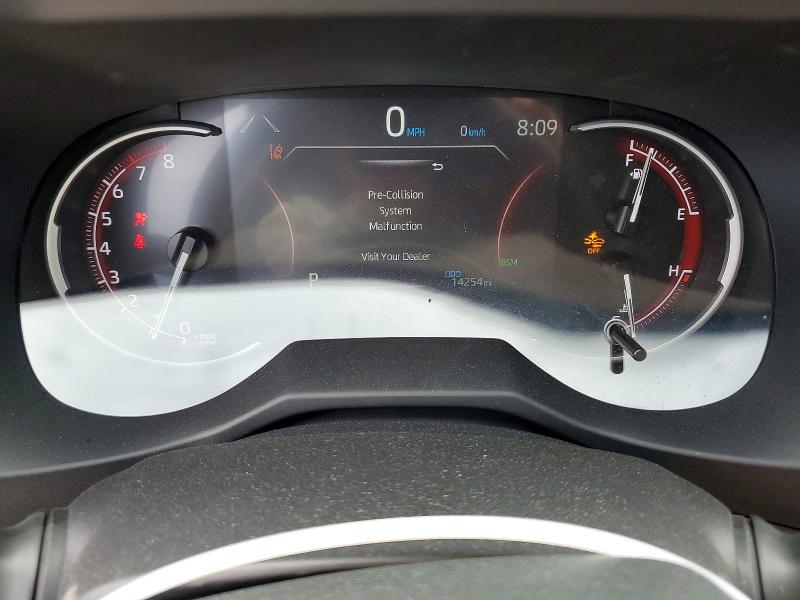 2024 Toyota Rav4 VIN 2T3W1RFV2RW358563 COPART salvage auction — FRONT END, Tx - Salvage Vehicle Title, sold $13,000 on 2026-07-02 (photo 9)