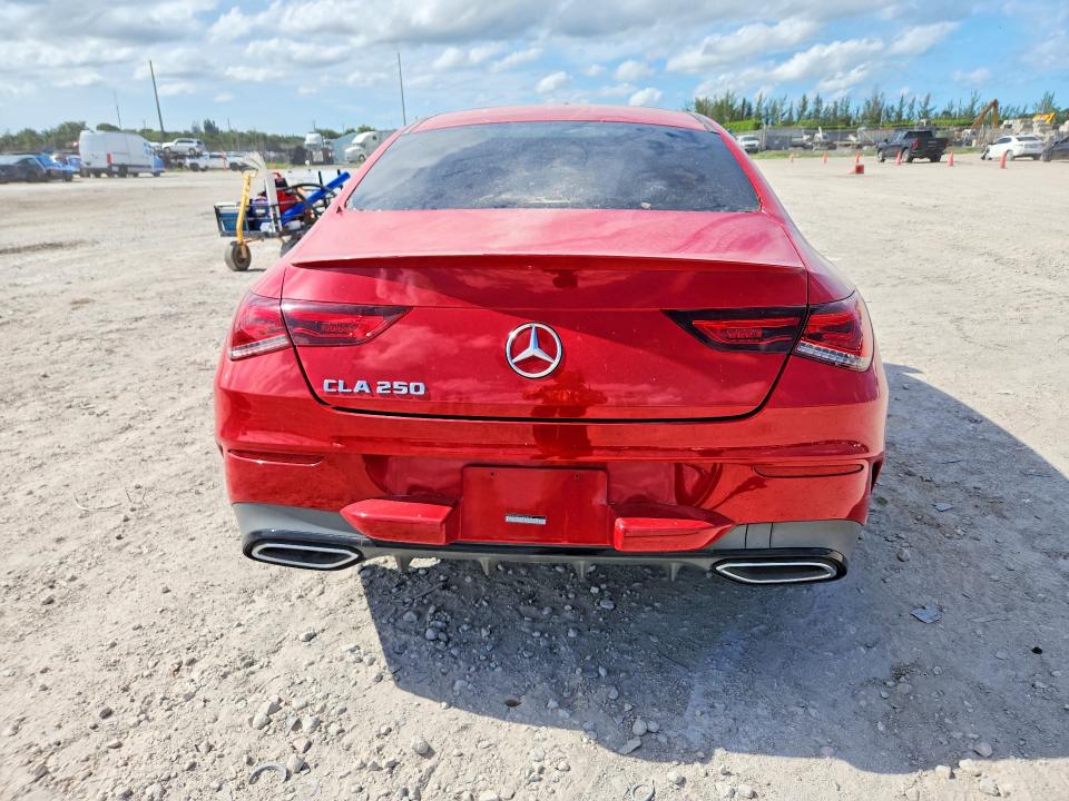 2020 Mercedes-benz Cla-klasse VIN WDD5J4GB2LN026212 COPART salvage auction — MINOR DENT/SCRATCHES, Fl - Certificate Of Title, sold $11,500 on 2026-07-28 (photo 6)