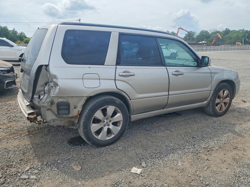 2007 Subaru Forester VIN JF1SG656X7H704647 COPART salvage auction — REAR END, Nj - Cert Of Title-Salvage, sold $350 on 2026-07-07 (photo 3)