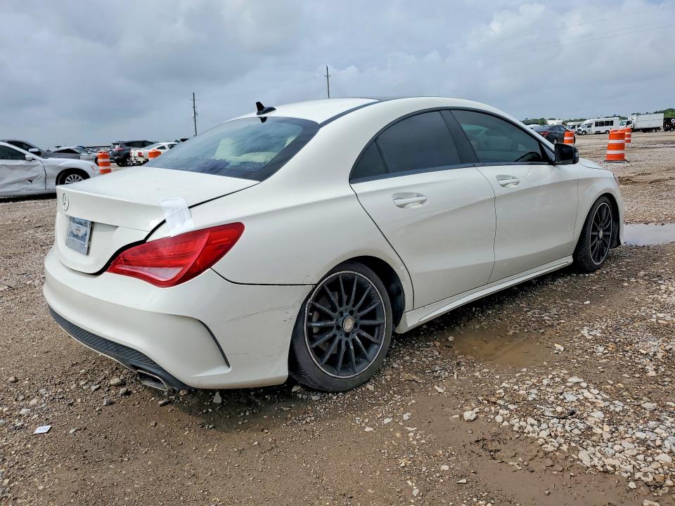 2016 Mercedes-benz Cla-klasse VIN WDDSJ4EB2GN357321 COPART salvage auction — SIDE, Tx - Salvage Vehicle Title, sold $2,900 on 2026-08-01 (photo 3)
