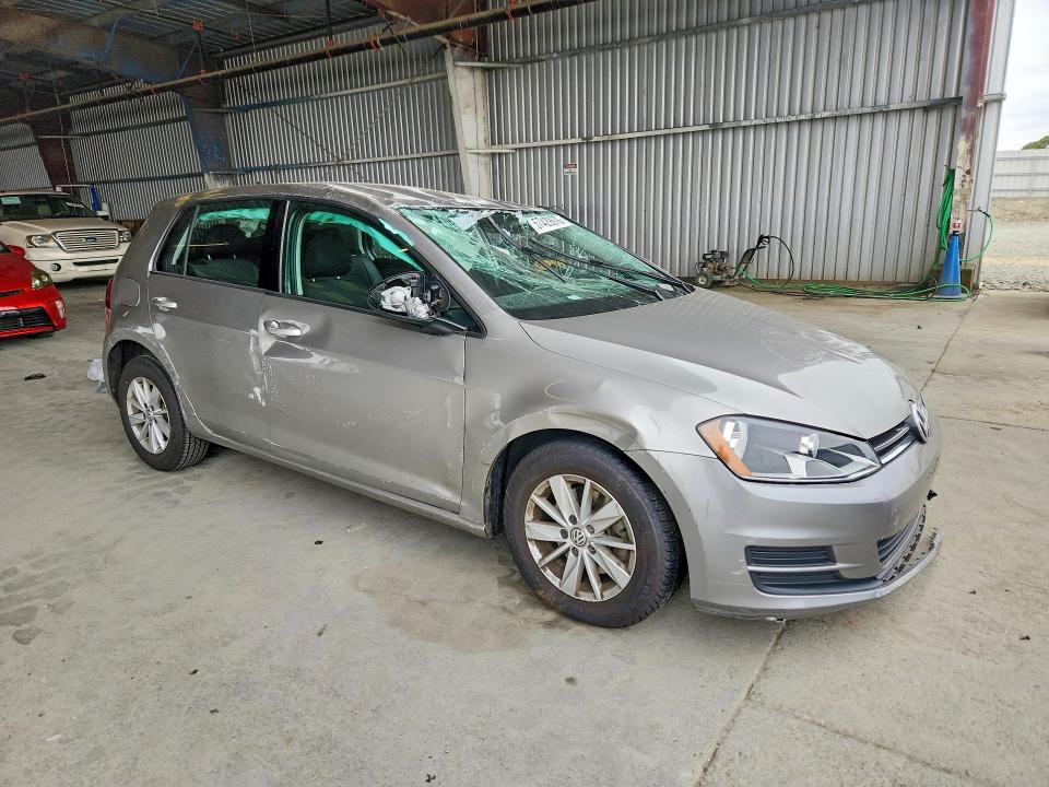 2017 Volkswagen VIN 3VW217AU3HM020121 COPART salvage auction — FRONT END, CA - SALVAGE CERTIFICATE, sold $450 on 2026-07-02 (photo 4)