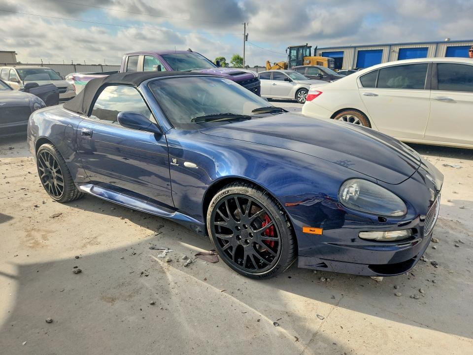 2006 Maserati Gransport spyder VIN ZAMEB18A960025454 COPART salvage auction — MECHANICAL, TX - SALVAGE VEHICLE TITLE (P), sold $15,000 on 2026-07-17 (photo 4)