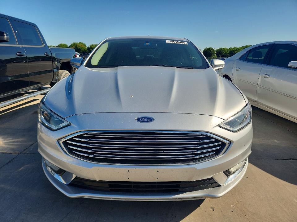 2017 Ford Fusion VIN 3FA6P0HDXHR351318 COPART salvage auction — UNDERCARRIAGE, Tx - Salvage Vehicle Title, sold $1,000 on 2026-07-02 (photo 5)