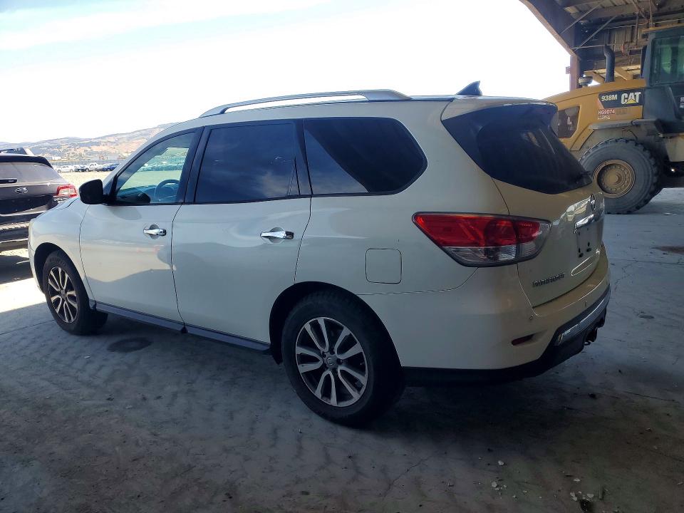 2015 Nissan Pathfinder VIN 5N1AR2MN1FC644931 COPART salvage auction — SIDE, Ca - Salvage Certificate, sold $275 on 2026-07-02 (photo 2)