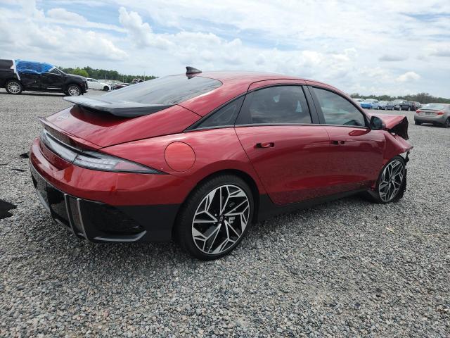 2024 Hyundai Ioniq 6 VIN KMHM34AA2RA075440 COPART salvage auction — FRONT END, Fl - Certificate Of Destruction, sold $1,200 on 2026-07-28 (photo 3)