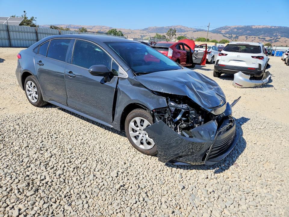 2026 Toyota Corolla VIN JTDBCMFE2T3139012 COPART salvage auction — FRONT END, Ca - Salvage Certificate, sold $90 on 2026-07-28 (photo 4)