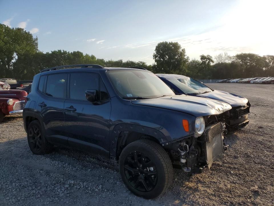 2023 Jeep Renegade VIN ZACNJDE17PPP22837 COPART salvage auction — FRONT END, Ia - Cert Of Title-Salvage Title, sold $3,500 on 2026-08-14 (photo 4)