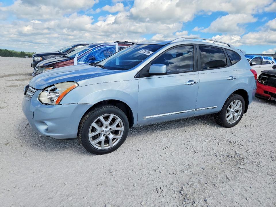 2013 Nissan Rogue sport VIN JN8AS5MV4DW124541 COPART salvage auction — FRONT END, MI - CERT OF TITLE-REBUILT SALVAGE, sold $200 on 2026-08-02 (photo 1)