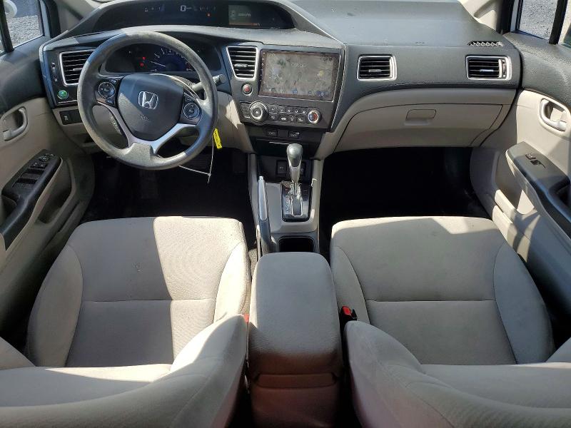 2013 Honda Civic VIN 2HGFB2F45DH108787 COPART salvage auction — FRONT END, On - Permit No Brand - Unfit, sold $2,600 on 2026-07-02 (photo 8)