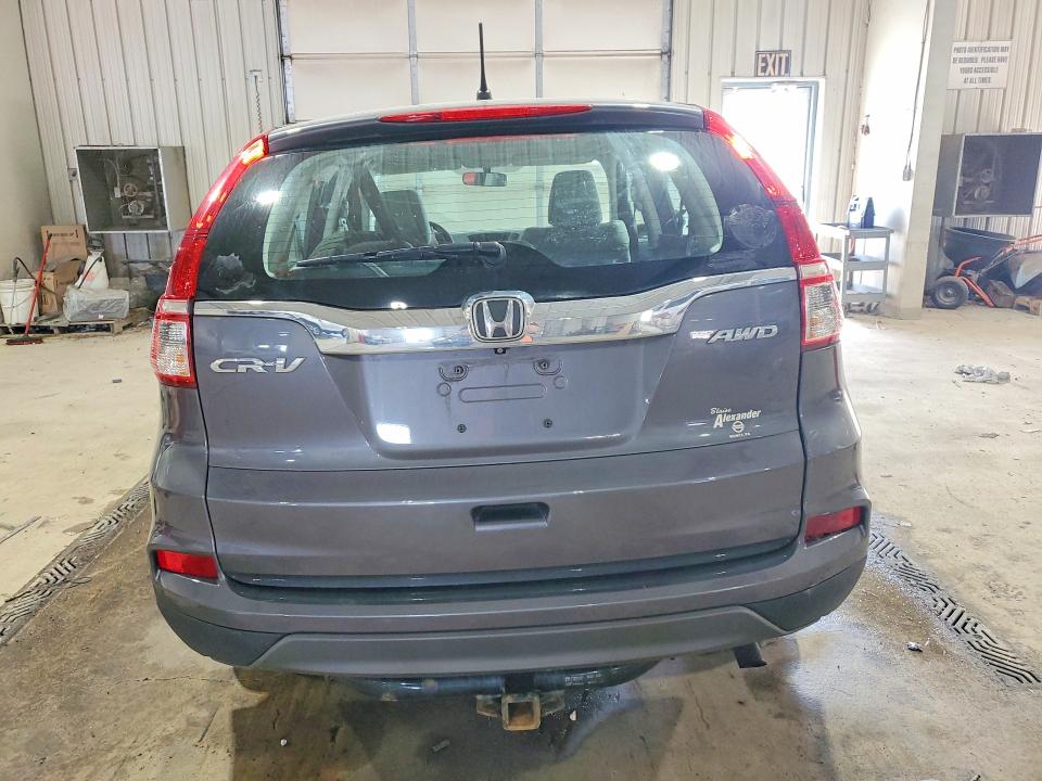 2015 Honda Cr-v VIN 5J6RM4H36FL008168 COPART salvage auction — FRONT END, Pa - Certificate Of Salvage, sold $3,650 on 2026-07-02 (photo 6)